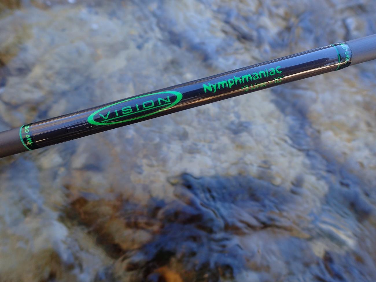 Review : Vision Nymphmaniac 10' 3wt fly rod